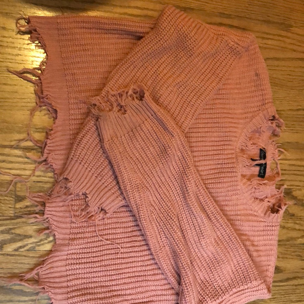 Crop sweater